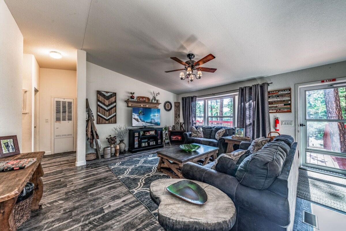 Interior of Willow House, a vacation rental located in Ruidoso, NM. 