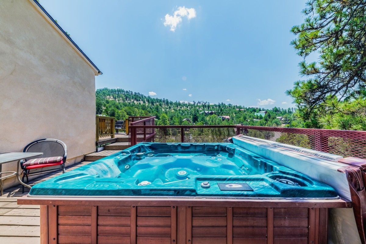 hot tub of Ruidoso vacation rental