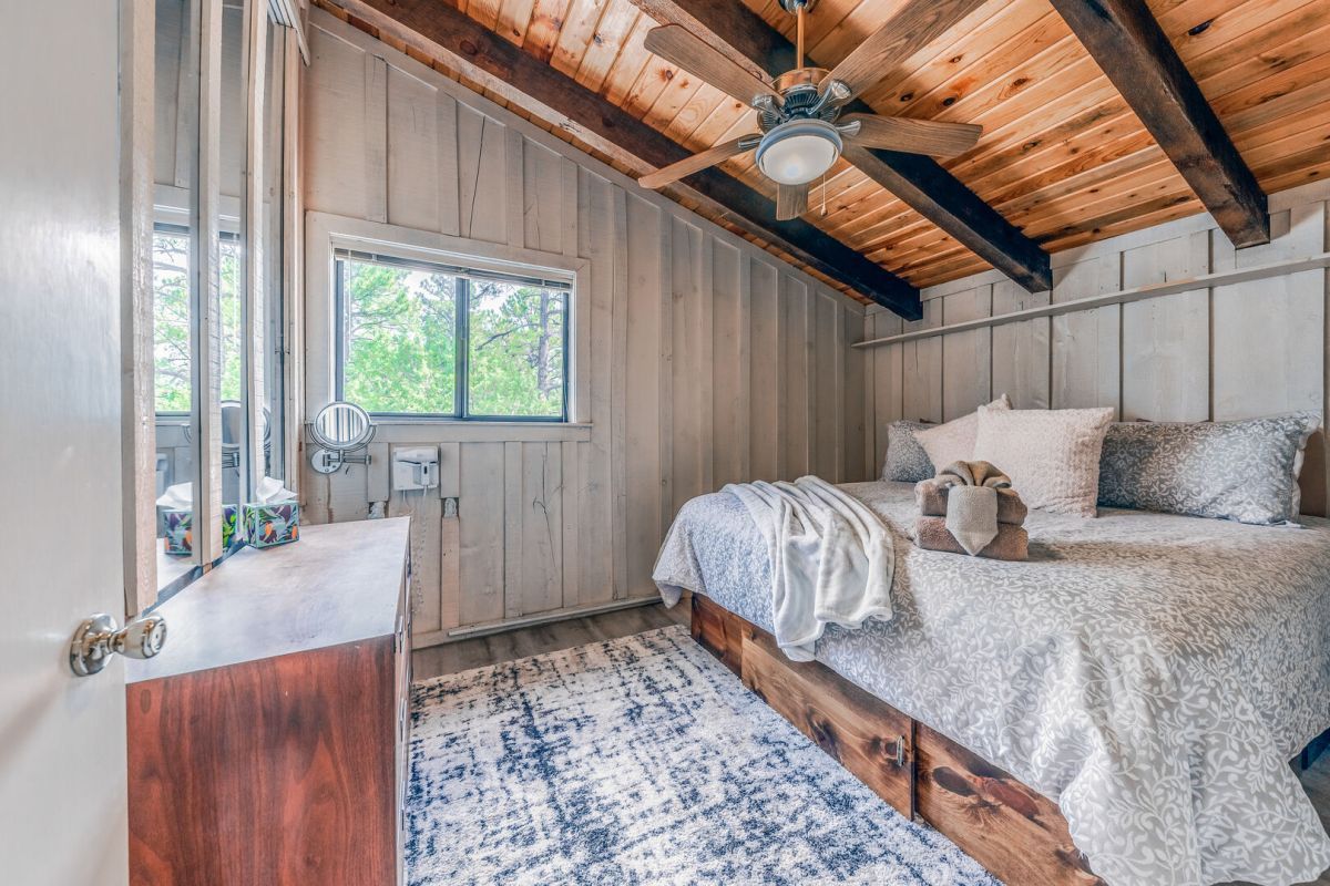 interior of vacation rental